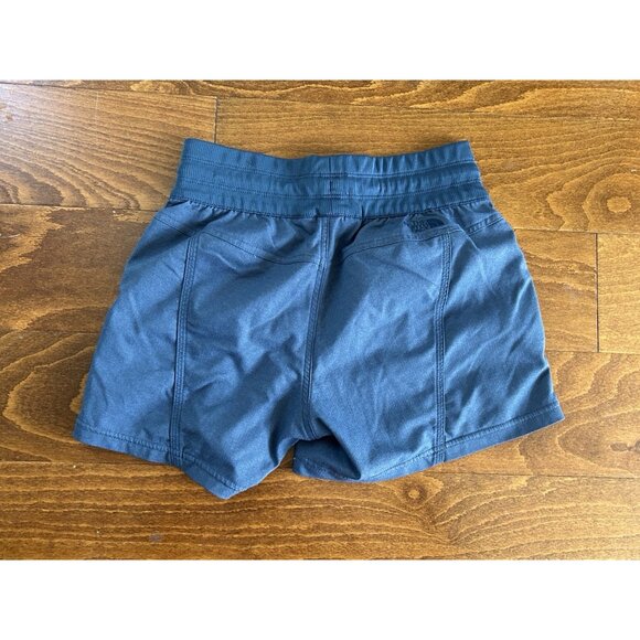 The North Face Women’s Aphrodite Shorts Blue Drawstring Outdoors Athletic XS - Picture 5 of 6